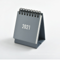 2021 Desk Mini Calendar Paper Protable Desk Accessories Planning School Office Supplies Presented